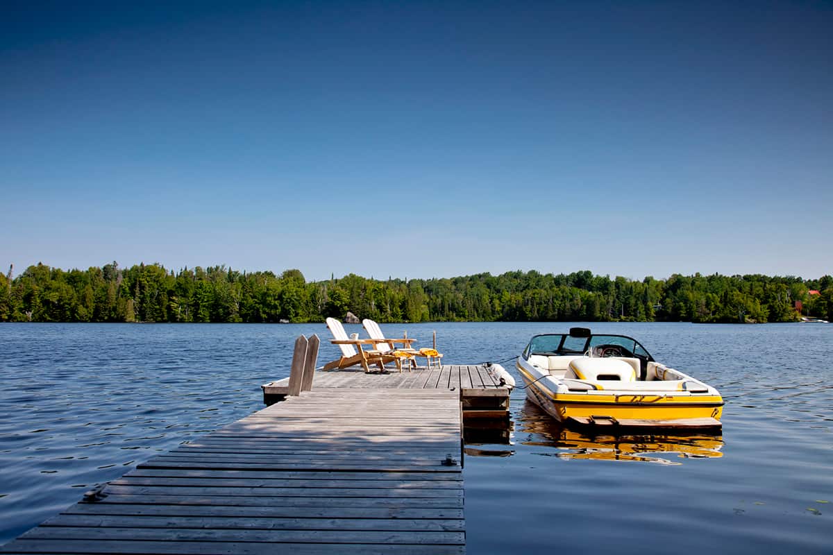 boat at dock